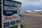 Randy Rolan Avitation Isurance Agency Sign