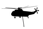 Sikorsky HSS-2 Sea King shape, silhouette, mask, TAHD01_201M