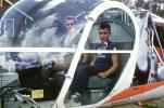 Father and Son sitting in a  Hiller UH-12E Helicopter, N9748C, TAHV01P02_10