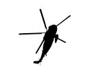 Presidential Helicopter silhouette, logo, shape, TAHV01P05_02M