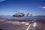 N16696, Bell 206L JetRanger, New York City