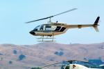 N3903L, firefighting in California, Bell 206 JetRanger, Aris Helicopters