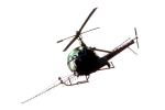 Hiller UH-12 photo-object, cut-out, TAHV01P12_11F