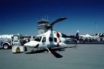 N7XM, Bell 222U, Ambulance