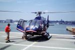 Eurocopter EC130 B4, N453AE, head-on, Manhattan