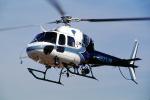 N823JM, Massachusetts State Police, AS355N Twinstar, Police Helicopter
