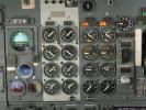 Cockpit, Boeing 737, Steam Gauges, instruments, dials, TAID01_014