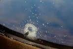 Ice crystals, airplane window, TAIV01P11_03