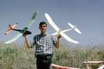 Gliders, Radio Controlled, man, male, June 1961, 1960s, TAMV01P04_15