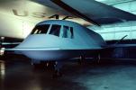 Northrop Tacit Blue, head-on, Technology Demonstrator Aircraft, DARPA, USAF, Museum, TARV01P15_08