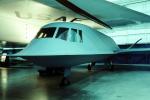 Northrop Tacit Blue, head-on, Technology Demonstrator Aircraft, DARPA, USAF, Museum, milestone of flight, TARV01P15_09