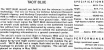 Northrop Tacit Blue, head-on, Technology Demonstrator Aircraft, DARPA, USAF, Museum, TARV01P15_12