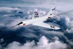 Bell X-2 supersonic research aircraft, milestone of flight