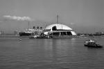 Spruce Goose, Queen Mary, Geodesic Dome, Long Beach Harbor, California, Harbor, Ocean Liner, Cunard Line, Steamship, TARV02P15_06