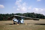 G-ABXL, Granger Archaeopteryx, single-engined, tailless parasol monoplane