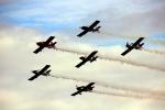 West Coast Ravens, Smoke Trails, airborne, flying, flight, TASD01_107