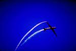 glider flying upside-down, Smoke Trail, TASV01P01_12.2046