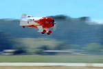 NR2101, Gee Bee R-2, Motion Blur, flying, flight, airborne