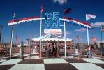 95th National Air Races, Reno, Entrance Gate, Arch, Flags, Tent, Fence, TASV02P10_10.0379