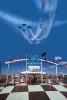 95th National Air Races, Reno, Entrance Gate, Arch, Flags, Tent, Fence, TASV02P10_10B