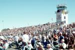 Crowds, Audience, Spectators, people, stands, flags, Reno Airshow, TASV03P05_13