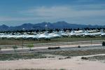 Shrink Wrapped C-131, AMARG, Davis Monthan Air Force Base, AFB, Tucson, Arizona, TAZV01P05_05