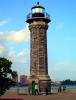 Blackwell Island Lighthouse, East River, Roosevelt Island, New York City, East Coast, Eastern Seaboard, Atlantic Ocean, TLHD01_133