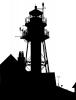 Coney Island Light silhouette, Shape , TLHD01_135M