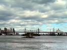 The 59th Saint (Queensborough) Bridge, Clouds, New York City, Atlantic Ocean, East Coast, Eastern Seaboard, TLHD01_140