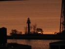 Duluth Harbor South Breakwater Inner Lighthouse, Minnesota, Lake Superior, Great Lakes, Sunrise, TLHD01_142