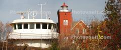 Two Harbors Light Station, Minnesota, Lake Superior, Great Lakes, Panorama, TLHD01_164