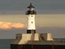 Duluth Harbor North Breakwater Lighthouse, Minnesota, Lake Superior, Great Lakes