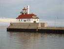Duluth Harbor South Breakwater Outer Lighthouse, Minnesota, Lake Superior, Great Lakes