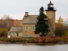 Copper Harbor Lighthouse, Houghton County, Copper Island, Keweenaw Peninsula, Michigan, Lake Superior, Great Lakes, TLHD01_179