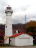 Munising Range Lighthouse, Michigan, Lake Superior, Great Lakes, TLHD01_200