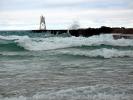 Grand Marais Lighthouse, Michigan, Lake Superior, Great Lakes, TLHD01_214