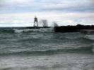 Grand Marais Lighthouse, Michigan, Lake Superior, Great Lakes, TLHD01_215