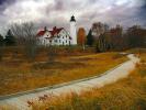 Point Iroquois Lighthouse, Michigan, Lake Superior, Great Lakes, TLHD01_236