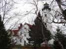 Point Iroquois Lighthouse, Michigan, Lake Superior, Great Lakes, TLHD01_240