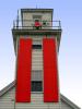 Cheboygan River Front Range Lighthouse, Michigan, Lake Huron, Great Lakes, TLHD01_259