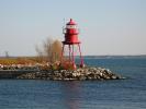 Alpena Harbor Lighthouse, Michigan, Lake Huron, Great Lakes, TLHD01_293
