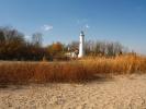 Sturgeon Point Lighthouse, Michigan, Lake Huron, Great Lakes, TLHD01_296