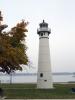 Peche Island Lighthouse, Marine City, Saint Clair River, Great Lakes, TLHD02_026