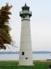 Peche Island Lighthouse, Marine City, Saint Clair River, Great Lakes, TLHD02_030