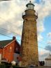 Fairport Harbor Lighthouse, Ohio, Lake Erie, Great Lakes, TLHD02_081