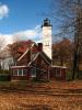 Presque Isle Lighthouse, Pennsylvania, Lake Erie, Great Lakes, TLHD02_105