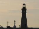 Buffalo Main Lighthouse, bottle-necked lighthouse, Lake Erie, New York State, Great Lakes