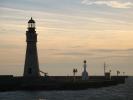 Buffalo Main Lighthouse, bottle-necked lighthouse, Lake Erie, New York State, Great Lakes