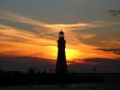 Buffalo Main Lighthouse, Lake Erie, New York State, Great Lakes, TLHD02_146