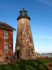 Charlotte-Genesee Lighthouse, Rochester, Lake Ontario, New York State, Great Lakes, TLHD02_184